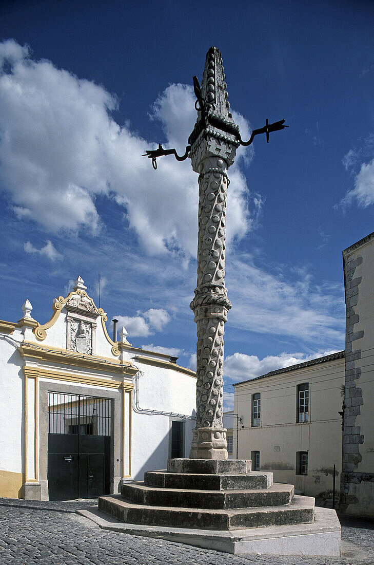 Largo De Santa Clara Elvas Portugal Bild Kaufen Lookphotos