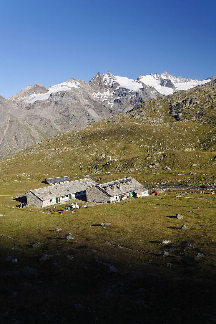 Berghütte Rifugio Vittorio Sella Bild kaufen 70301318 lookphotos