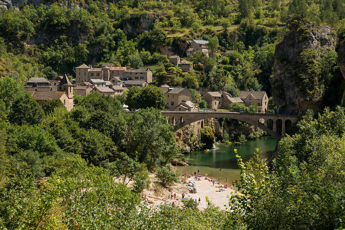 Saint Ch Ly Du Tarn Gorges Du Tarn Bild Kaufen Lookphotos