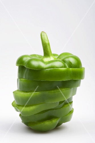 Green pepper, sliced