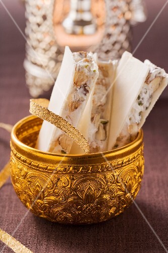 Turkish delight with nuts