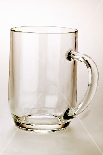 Empty beer glass