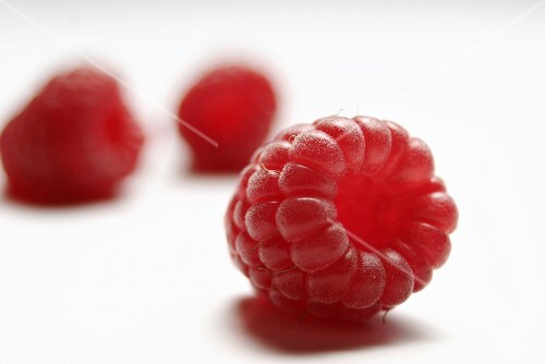 Three raspberries
