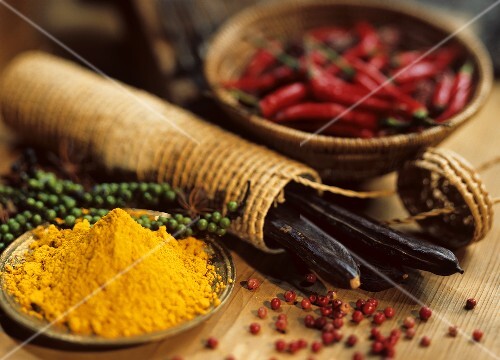 Still life with spices