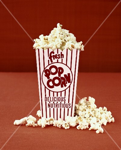 Carton of popcorn