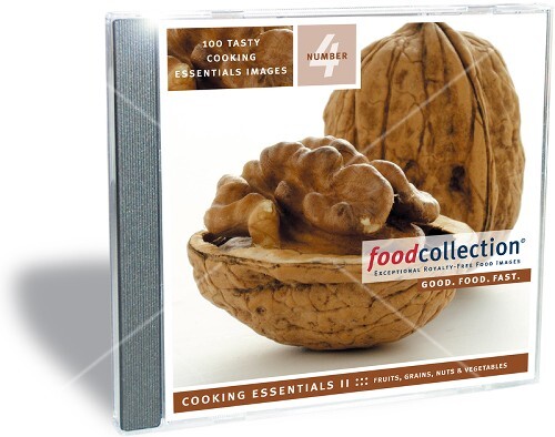 CD04 Cooking Essentials II - Fruits, Grains, Nuts & Vegetables  100 images