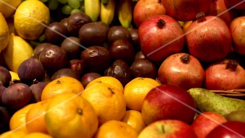 Fresh fruit on a market stall