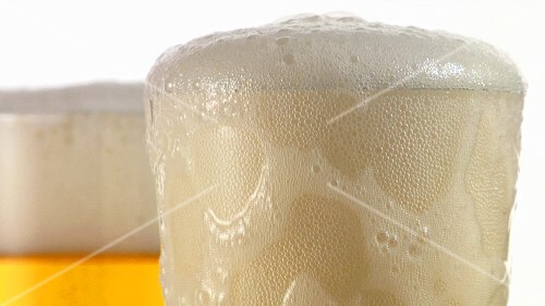 Pouring beer