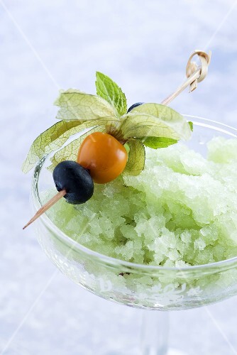 Mint granita