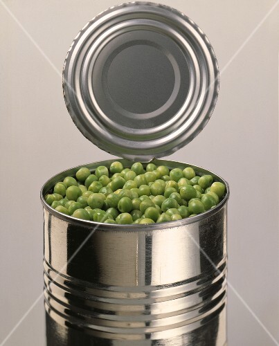 Can of green peas