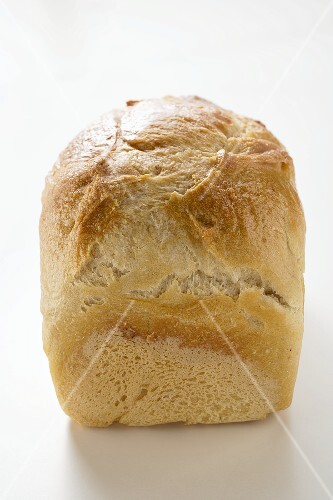 A loaf of white bread