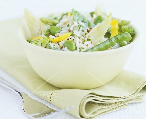 Rice with vegetables