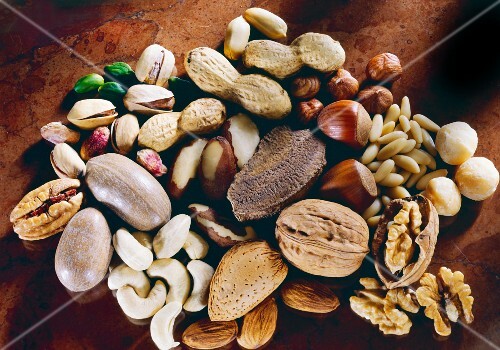 Assorted Nut Still Life