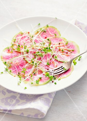 Daikon carpaccio