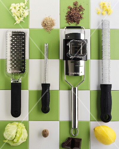 Various grating implements