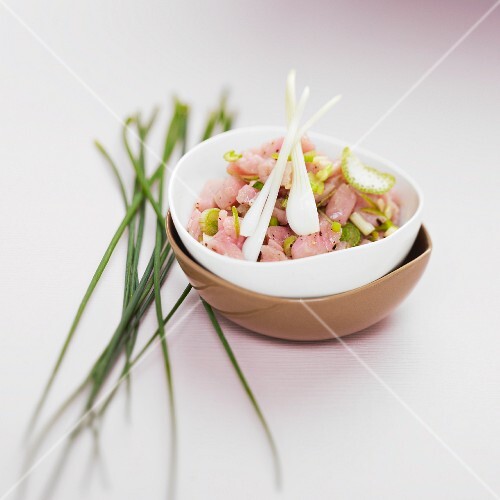 Veal tartare with celery