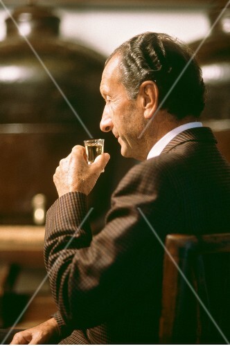 Giuseppe Nardini with his Grappa, Bassano del Grappa, Veneto