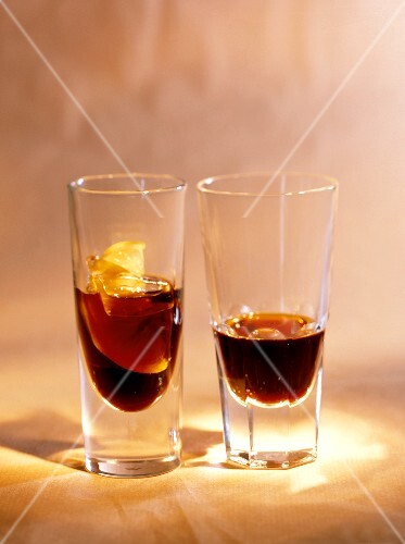 Two glasses of bitter digestives: Averna & Ramazzotti (3)