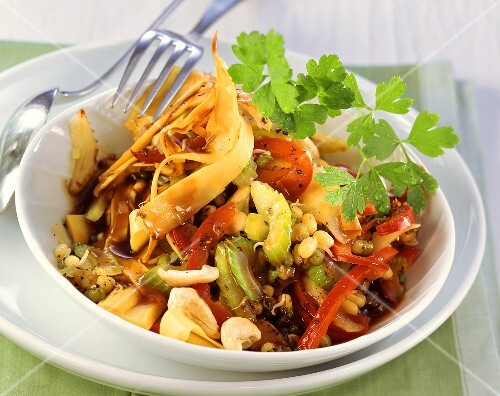 Vegetable chop suey (low glycaemic index)