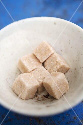 Brown sugar cubes