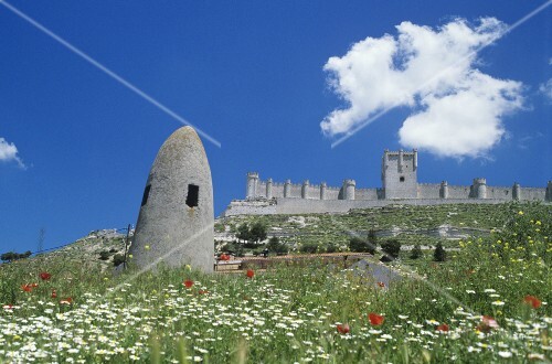 Ventilation shaft, Peñafiel, Ribera del Duero, Spain