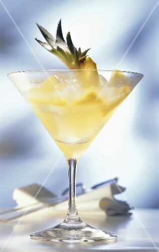 Pineapple cocktail
