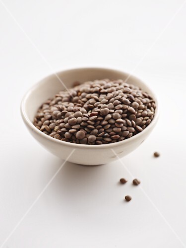 A bowl of chateau lentils