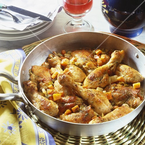 Braised chicken legs