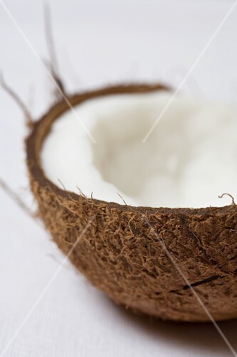 Half a coconut