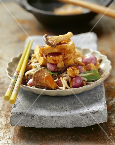 Mixed vegetables with tofu