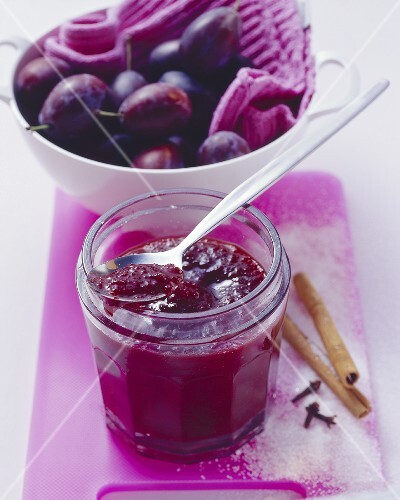 Damson compote