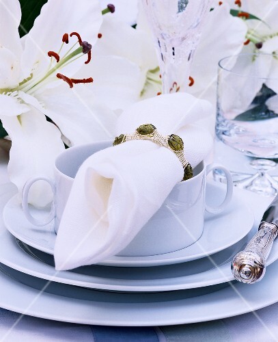 Festive table setting