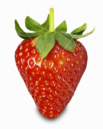 Eine Erdbeere