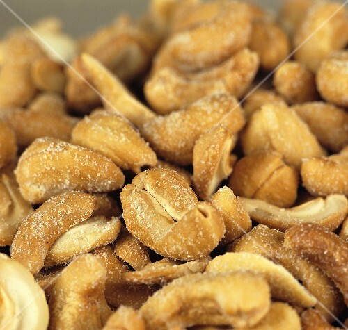 Roasted, salted cashew nuts