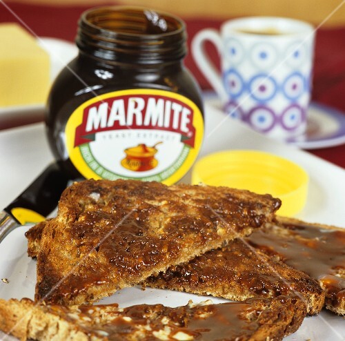 Marmite on wholemeal toast