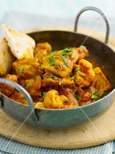 Chicken balti (chicken curry, India)