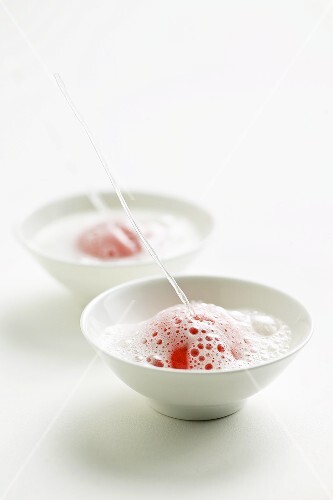 Blood orange sorbet