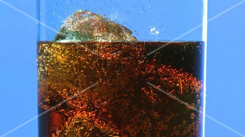 A glass of cola