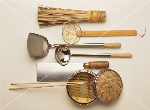 Asian kitchen utensils