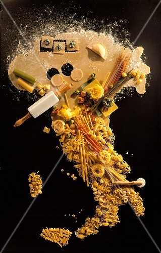 Large Noodle Still Life