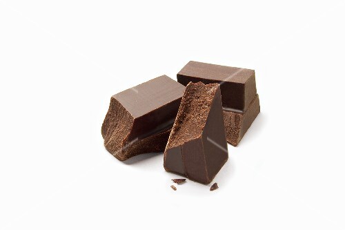 Chunks of Bittersweet Chocolate