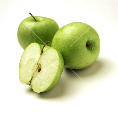 Three Granny Smiths