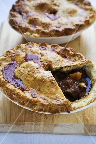 Individual Steak and Mushroom Pies