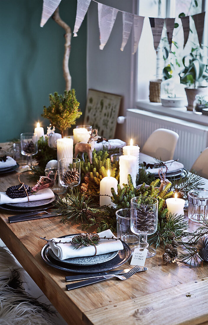 Raw and Rustic Nordic Christmas