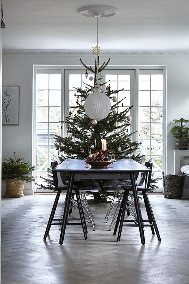 Modern Christmas with Green Features