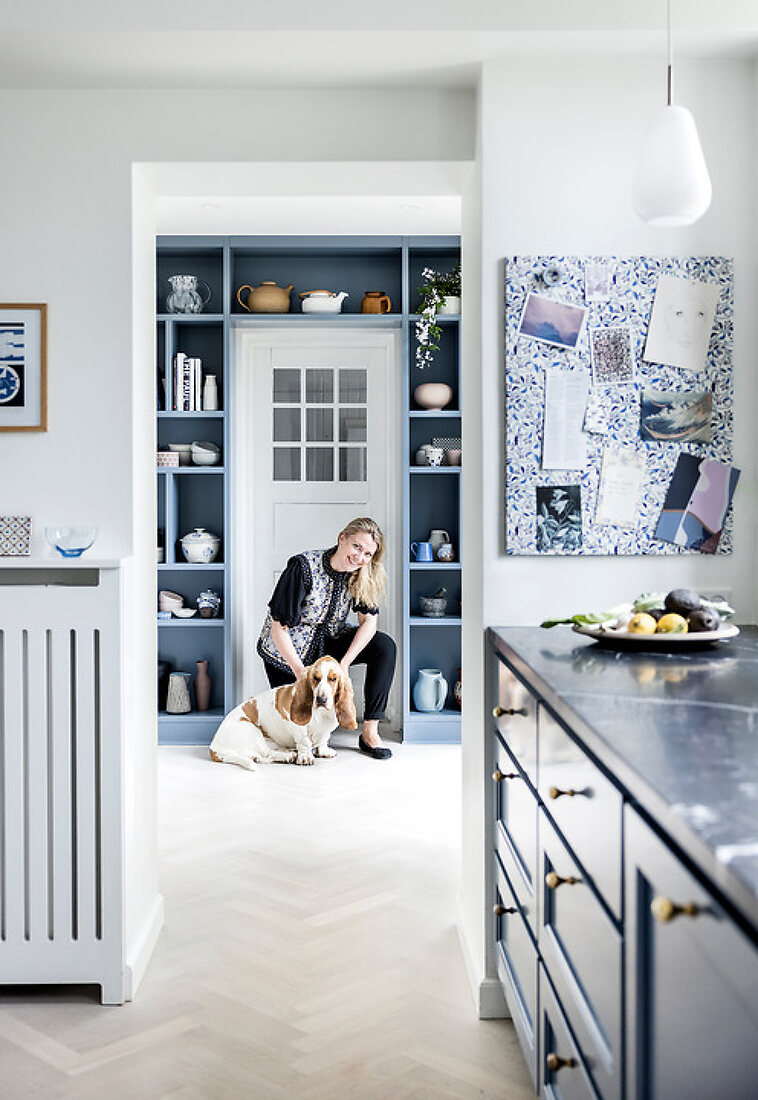 The Interior Stylist's Blue Dream Kitchen