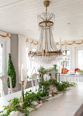 Christmas Under the Chandelier