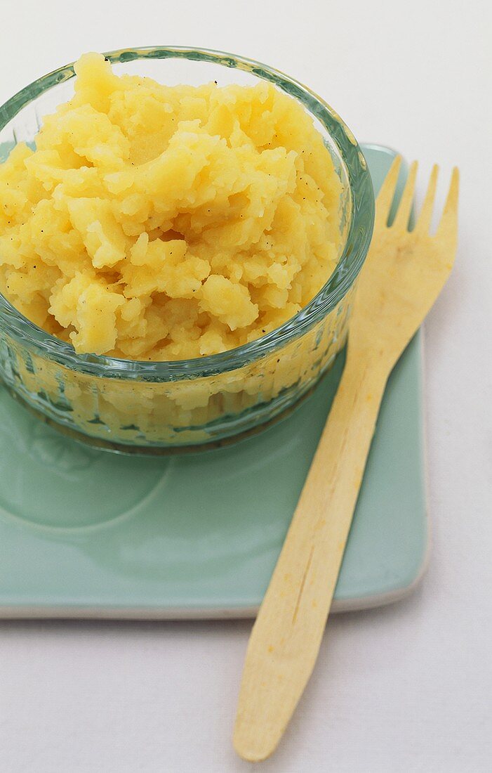 Roughly mashed potatoes