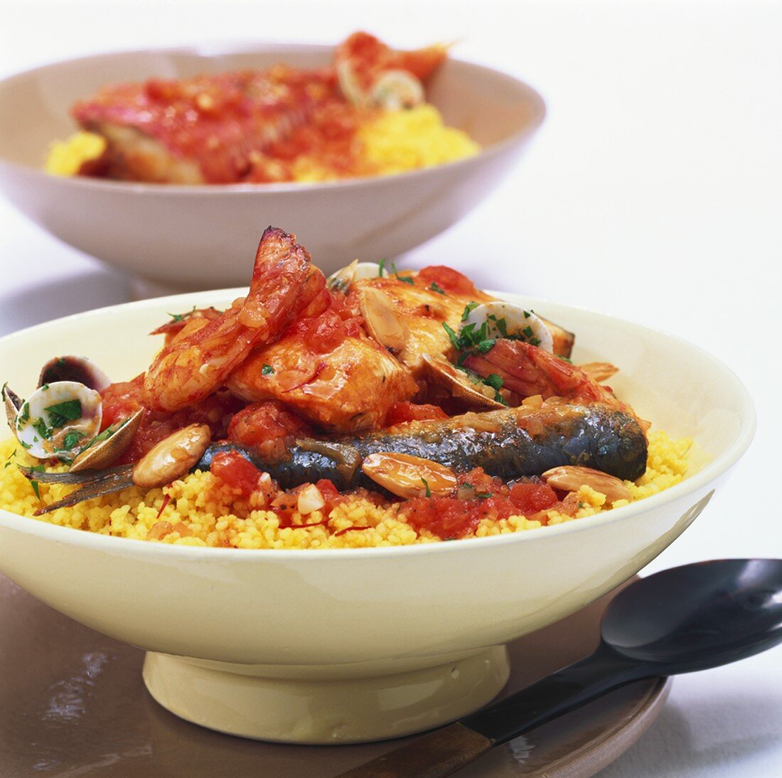Couscous (Couscous with fish and seafood, Italy)