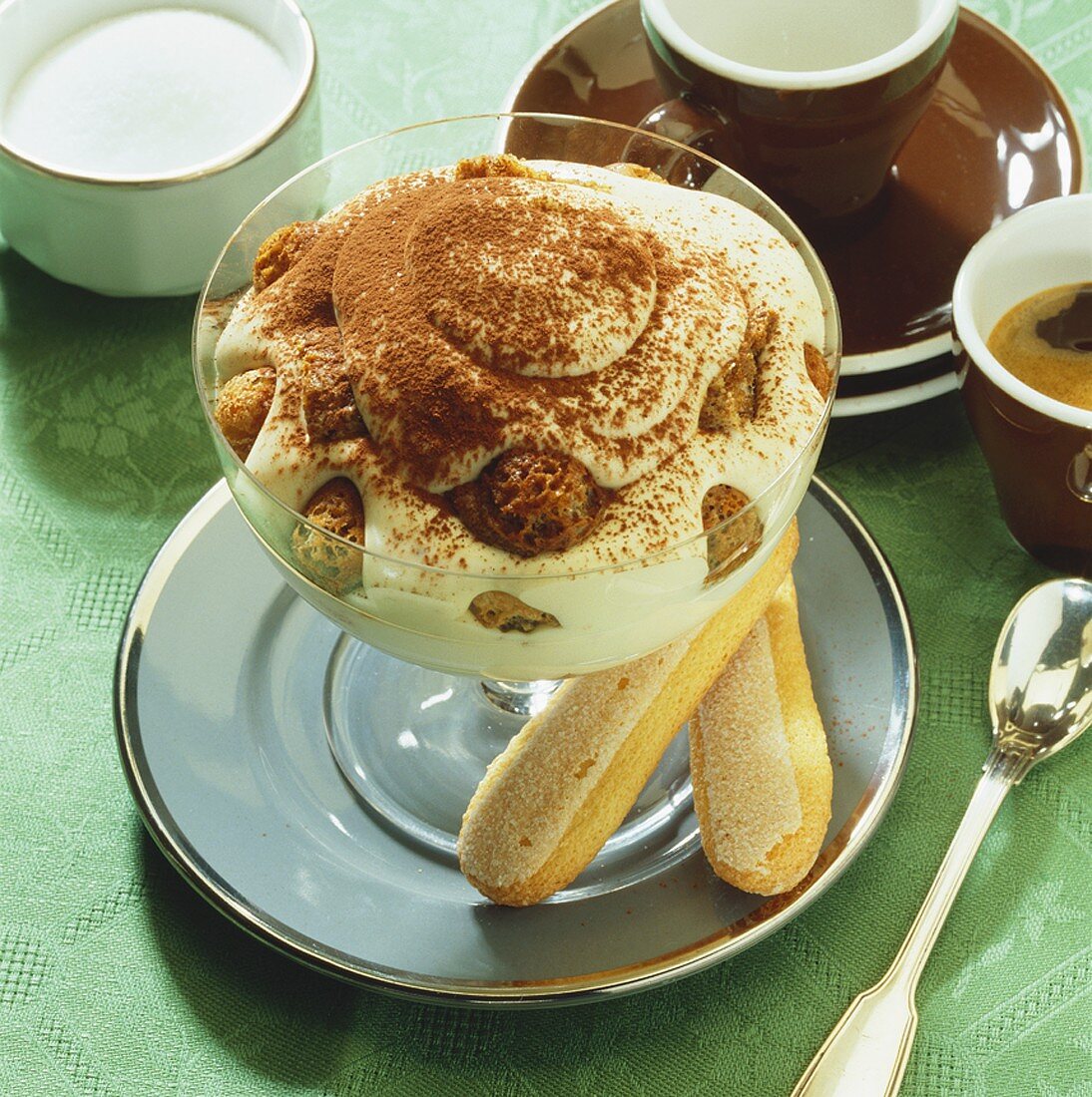Tiramisu cream with espresso